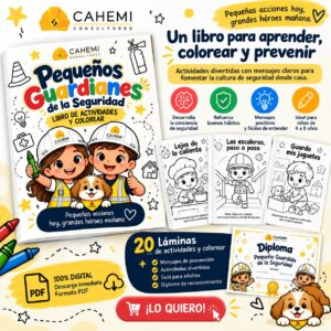 Libro de actividades y colorear | Guardianes de la seguridad