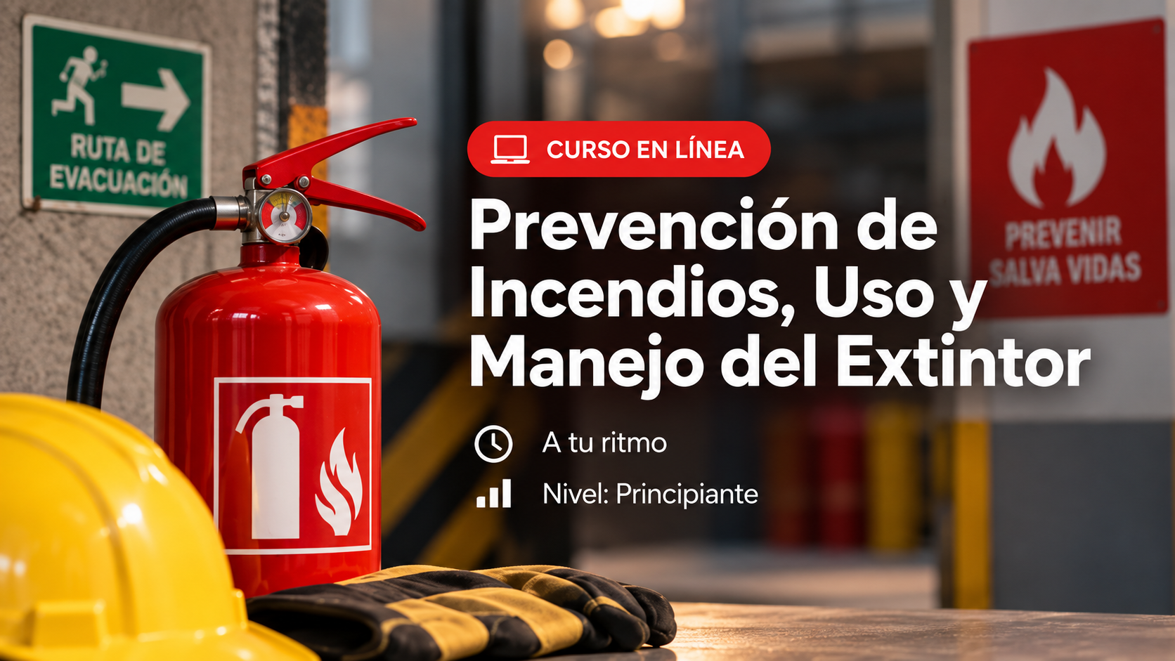 Prevención de Incendios, Uso y manejo del extintor