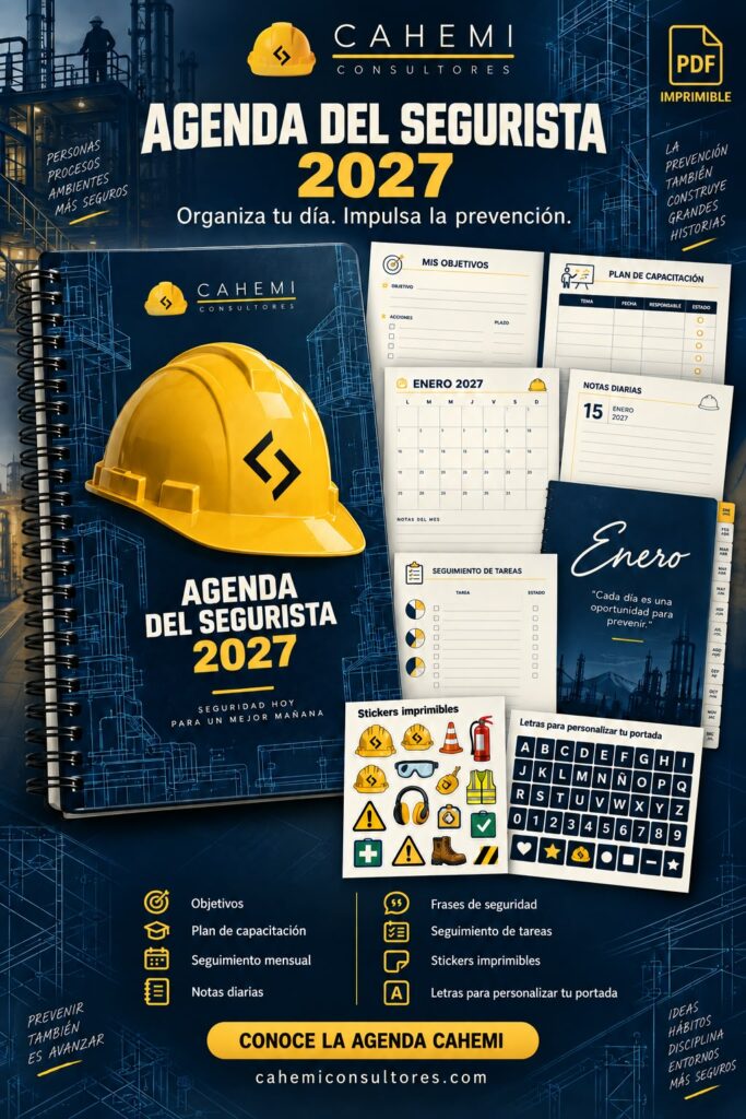 Agenda del Segurista CAHEMI 2027 | PDF imprimible